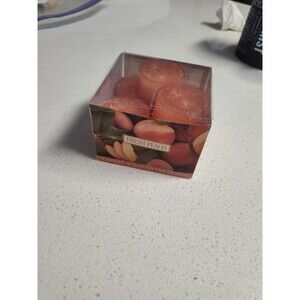 Yankee Candle 10 tea lights Fresh Peach retired scented candles